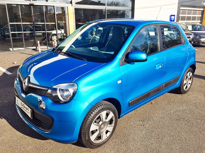 Becquet RENAULT Twingo 3 référence 960300740R couleur bleu ciel