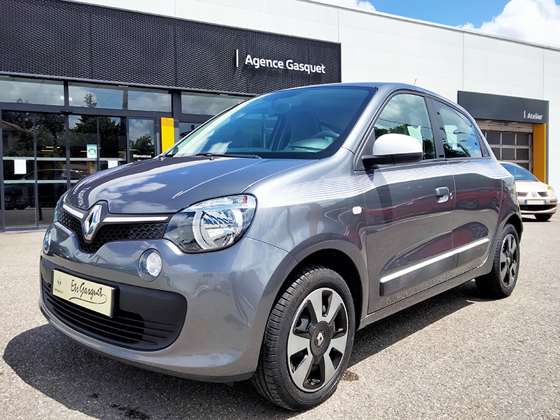 Renault Twingo 3 (III) Intens TCe 90 5 portes Gris Lunaire d